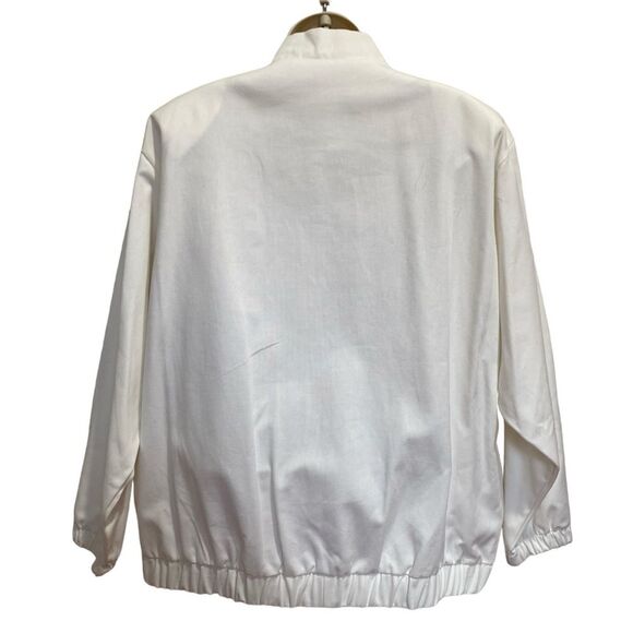 Vintage Southern Stitches & More Cotton Hummingbird Embroidered Jacket Lined L - Picture 3 of 14